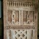 Old Berber door carved from solid wood