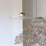 Opaline pendant light