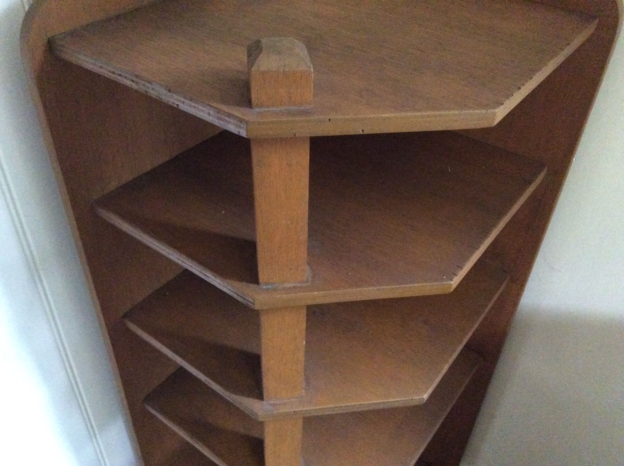 Wooden shelf