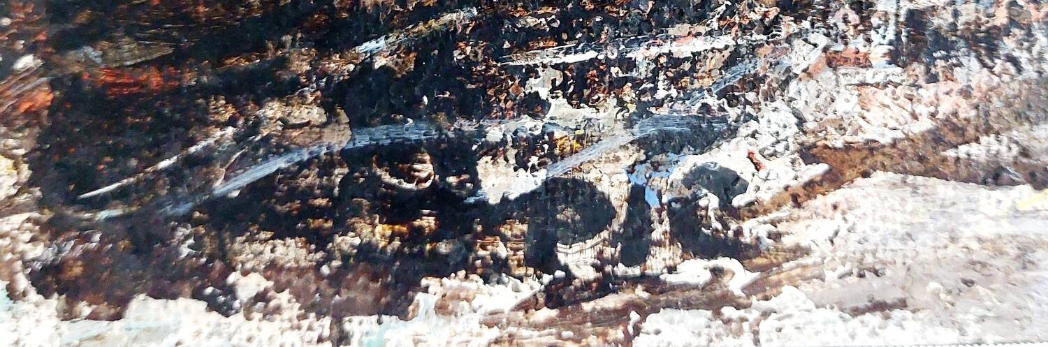 Nocturnal oil painting