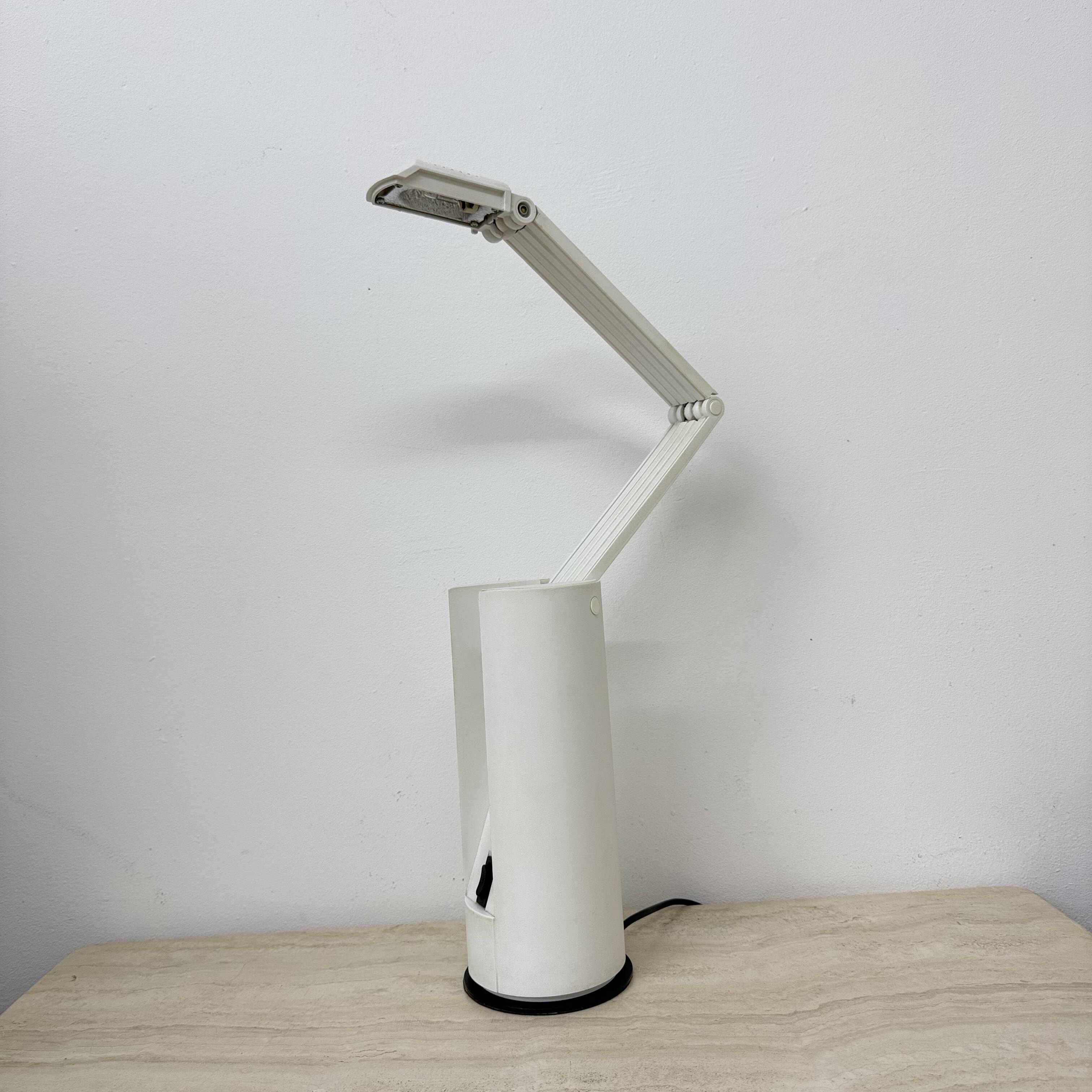 Post modern desk lamp by Hans von Klier for Bilumen, Italy 1980’s
