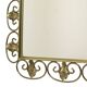 Miroir Deknudt Vintage Doré Métal Cuivré Acanthe