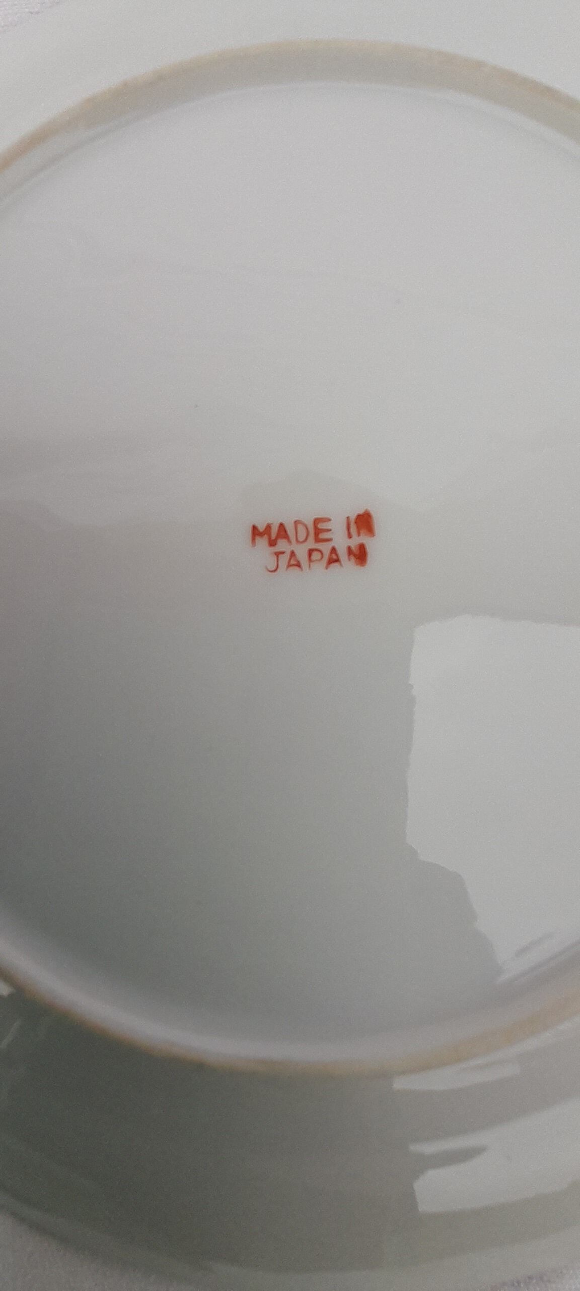 5 Japanese dessert plates diam 18.5 cm