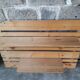 Pine wall shelves