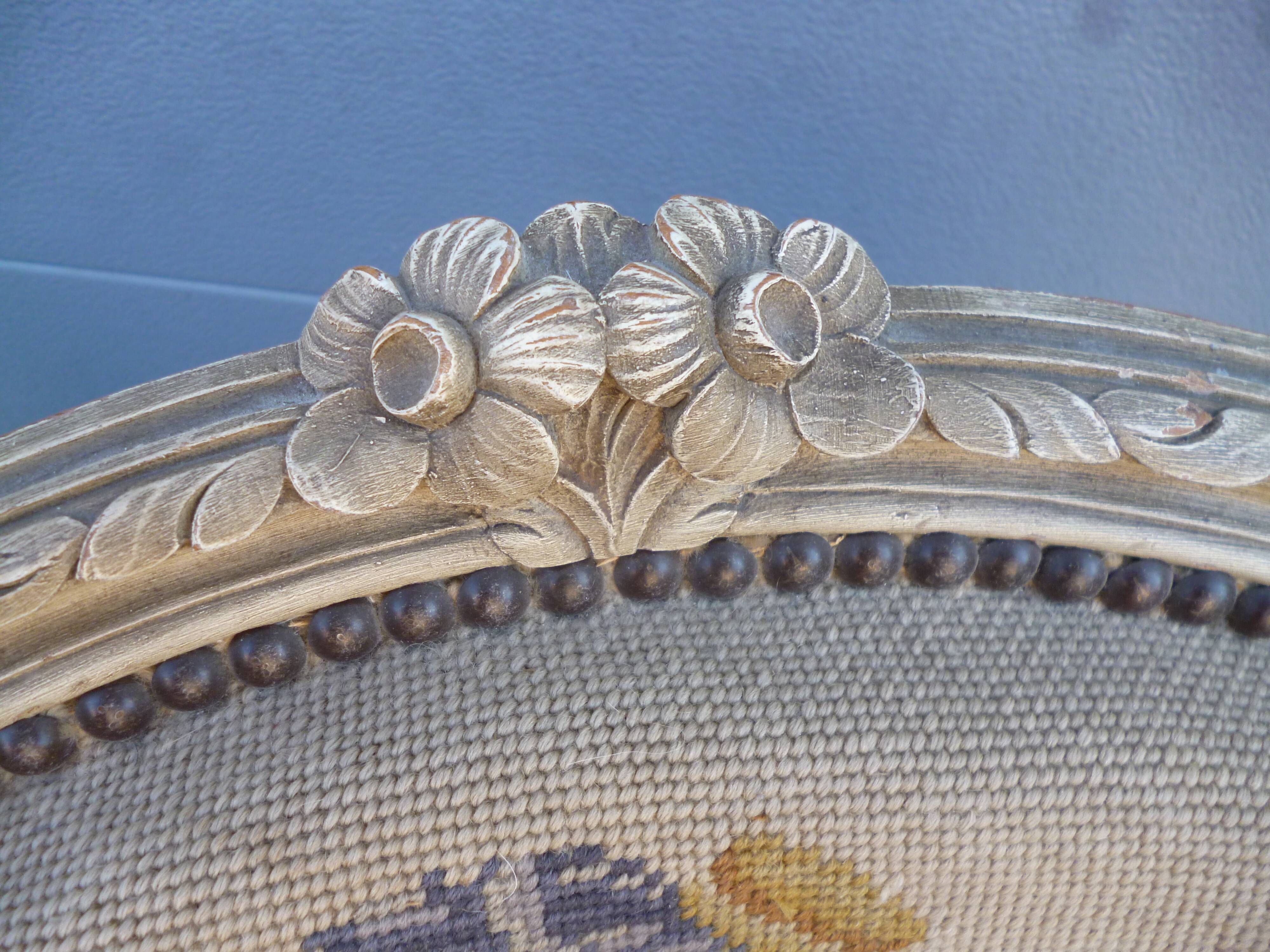 Beautiful pair of Louis xv armchair