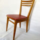 Chaise bistrot rouge