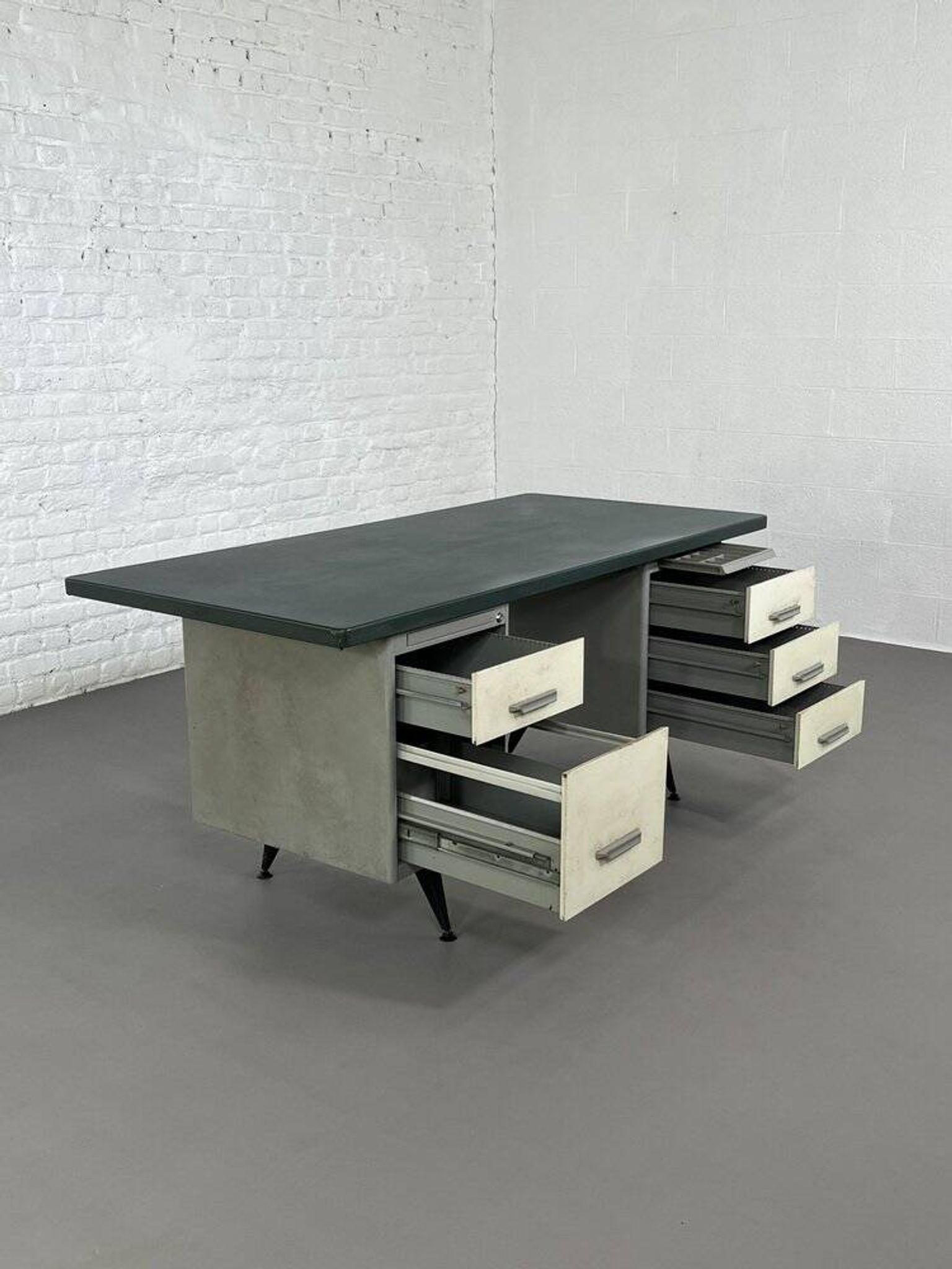 Metal Desk from Behin, 1950s