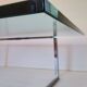 Table basse SM en acier miroir et verre KnollStudio – Design Shelton & Mind
