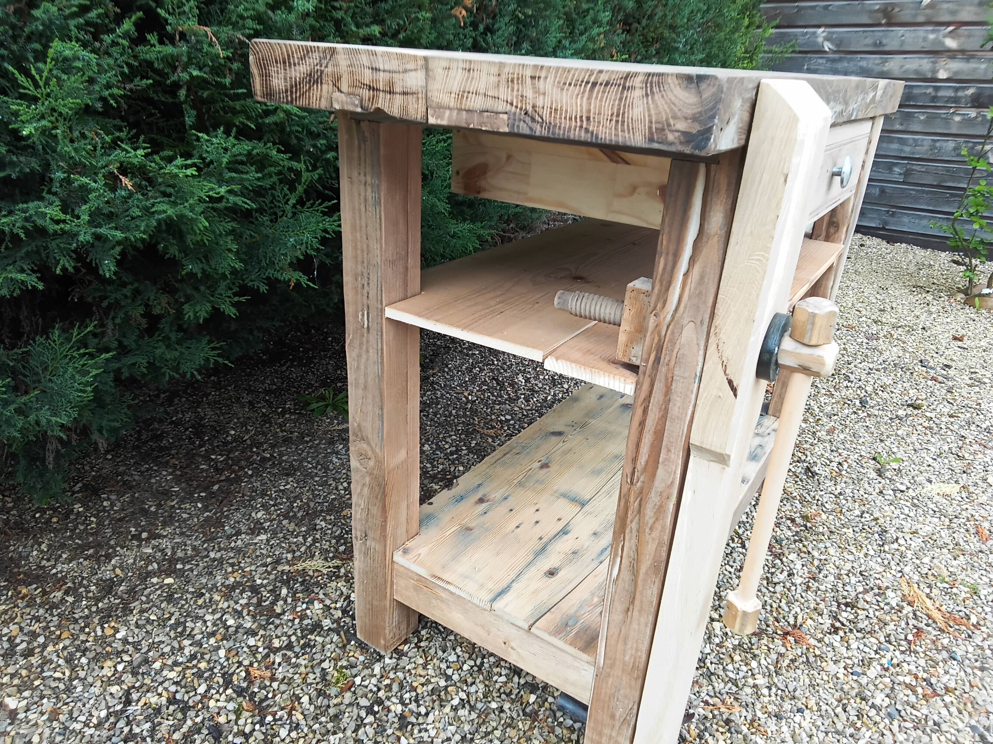 Solid wood table