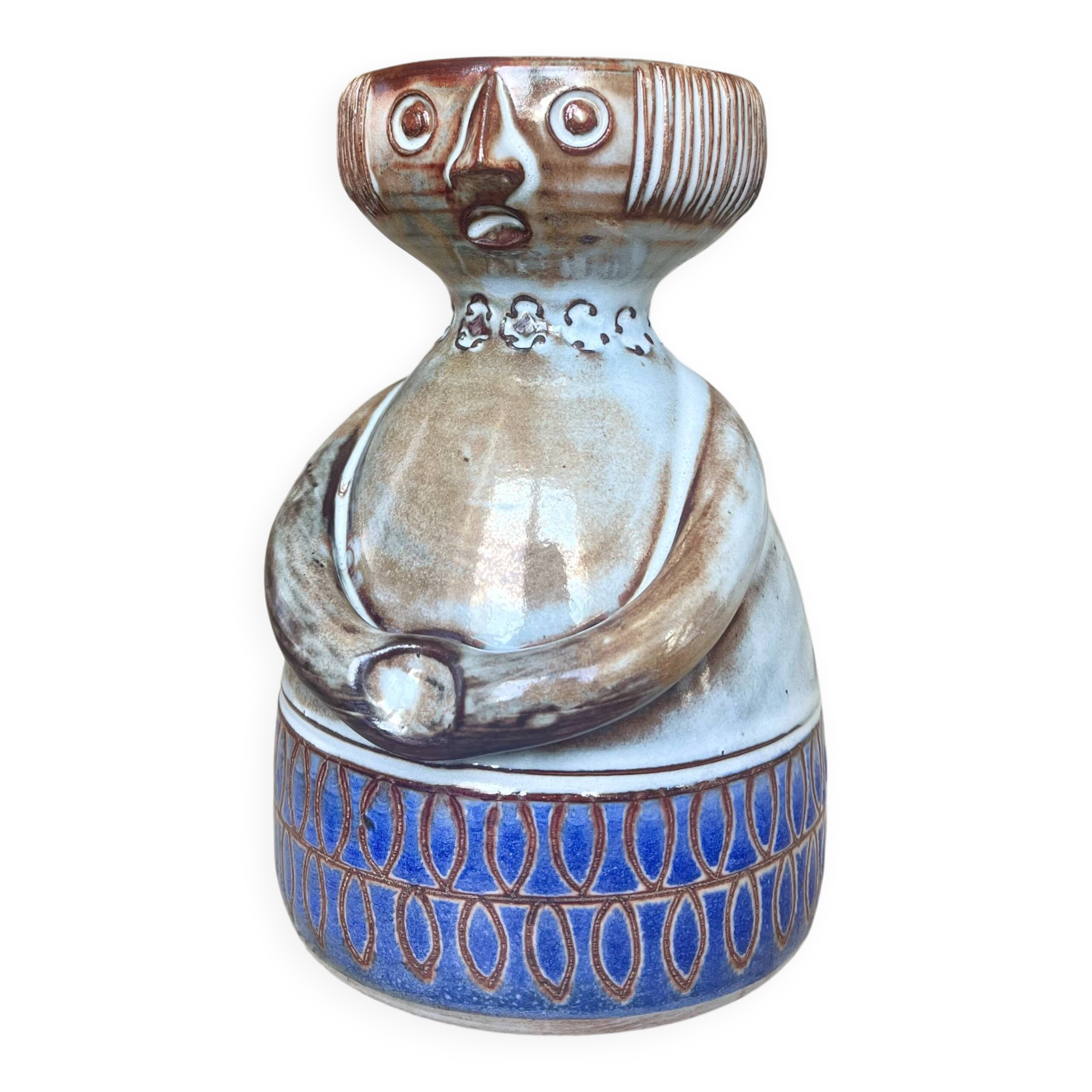 Vase anthropomorphe en céramique
