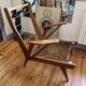 Scandinavian compass armchair