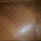 Wooden sideboard. Row