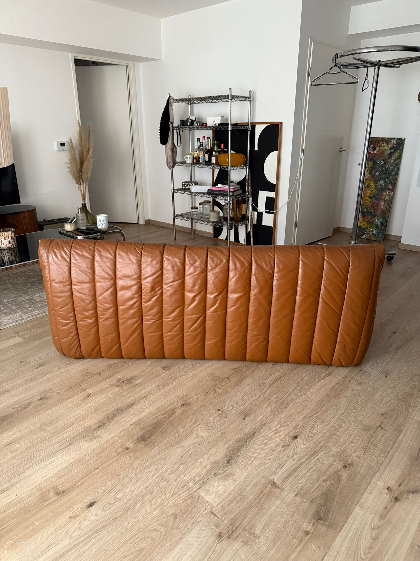 Vintage leather sofa
