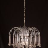 Lady Isabelle Murano Chandelier White Drops, 1980s