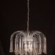Lady Isabelle Murano Chandelier White Drops, 1980s