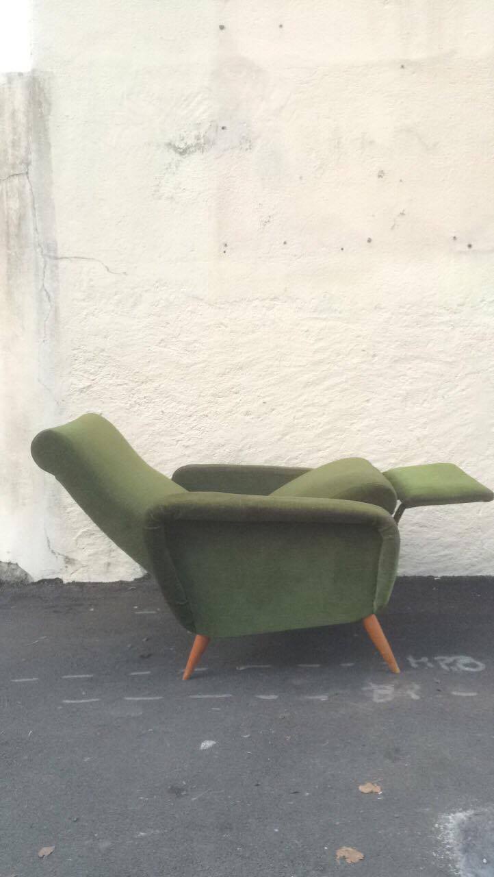 Fauteuil vintage à bascule