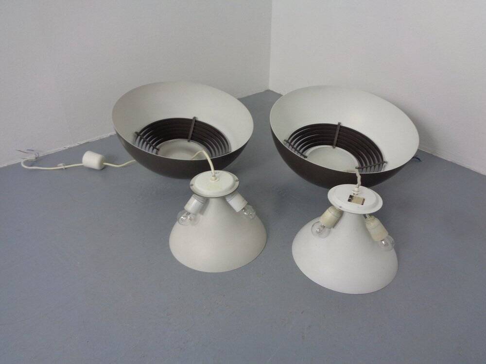 AJ Royal Ceiling Lamps by Arne Jacobsen for Louis Poulsen, Denmark, 1960s, Set of 2