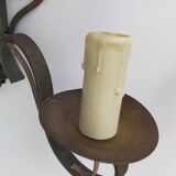 Pairs of vintage wrought iron wall lamps