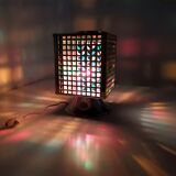 Vintage 1990s eclectic mood light lamp