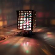 Vintage 1990s eclectic mood light lamp