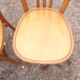 4 Baumann wooden bistro chairs