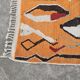 Moroccan rug 100% wool, handmade, 250x150 cm, superior quality.