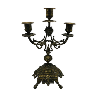Chandelier rocaille en bronze époque Napoléon III