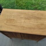 Small wooden desk three drawers