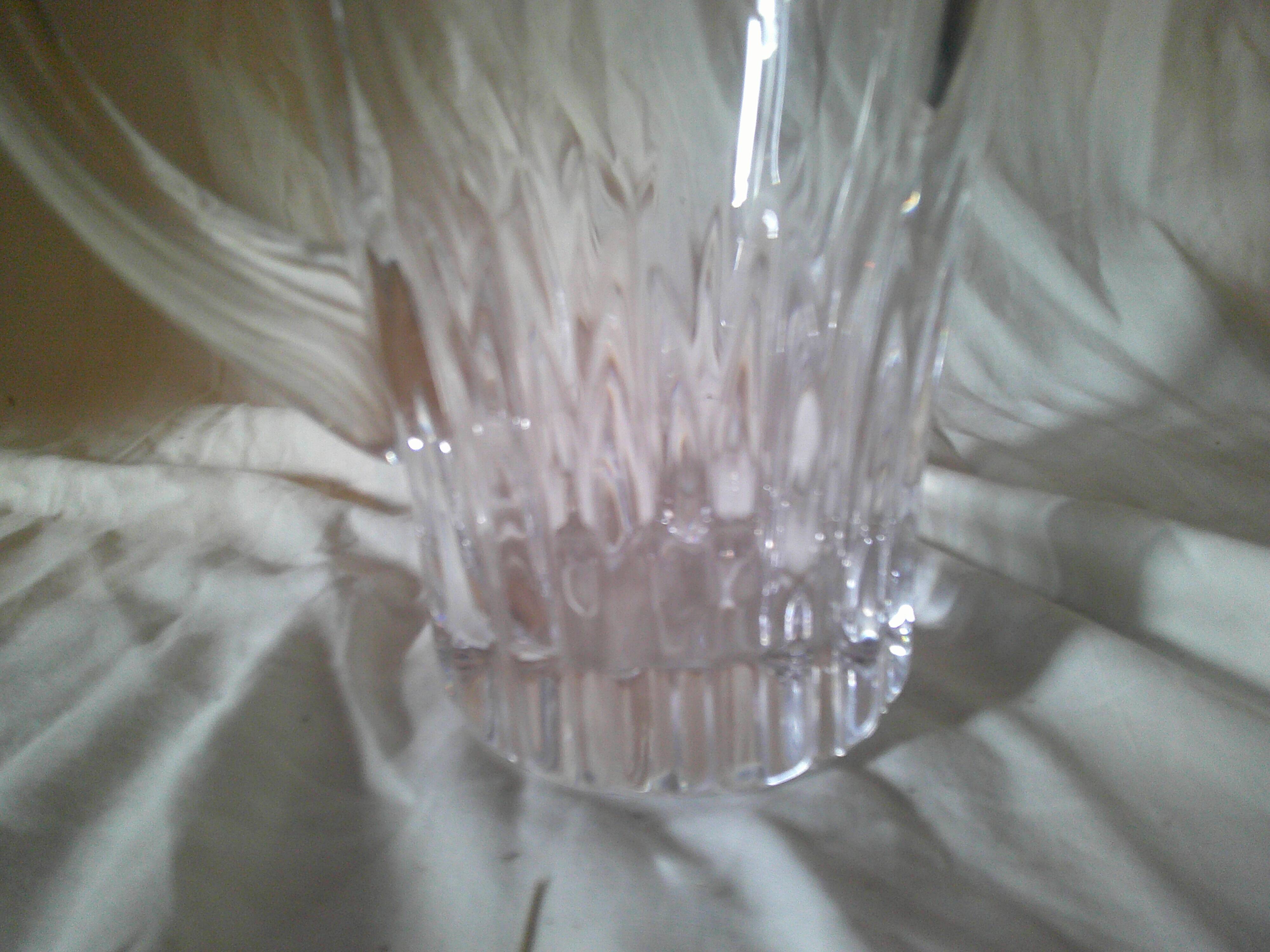 Carafe à eau en cristal