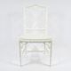 Set of 4 faux bamboo dining chairs, 1970s