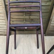 Chaises palissandre Erling Torvits par Søro Stolefabrik scandinave