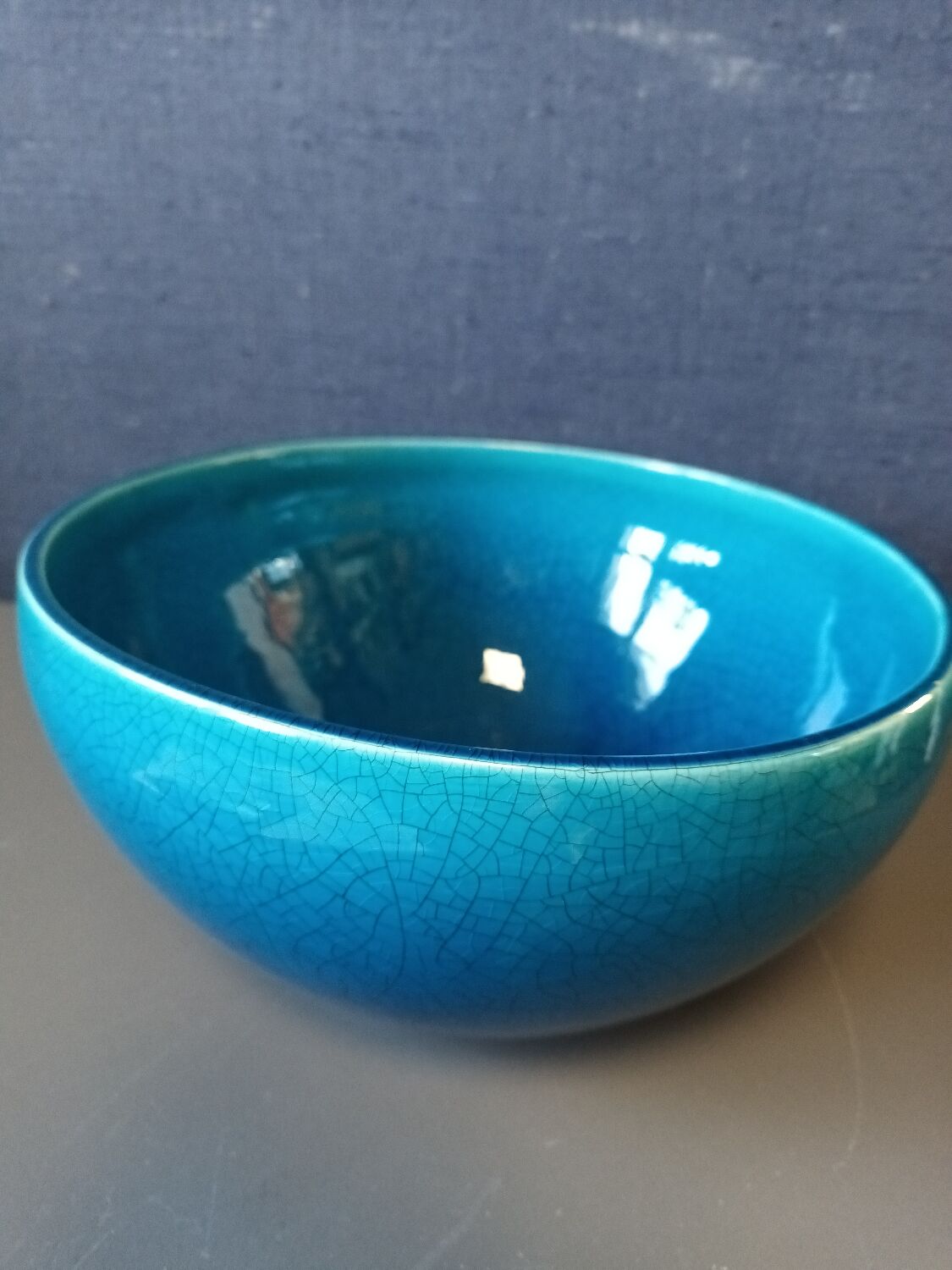 Saladier bleu