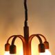 Deens design teak Domus hanglamp