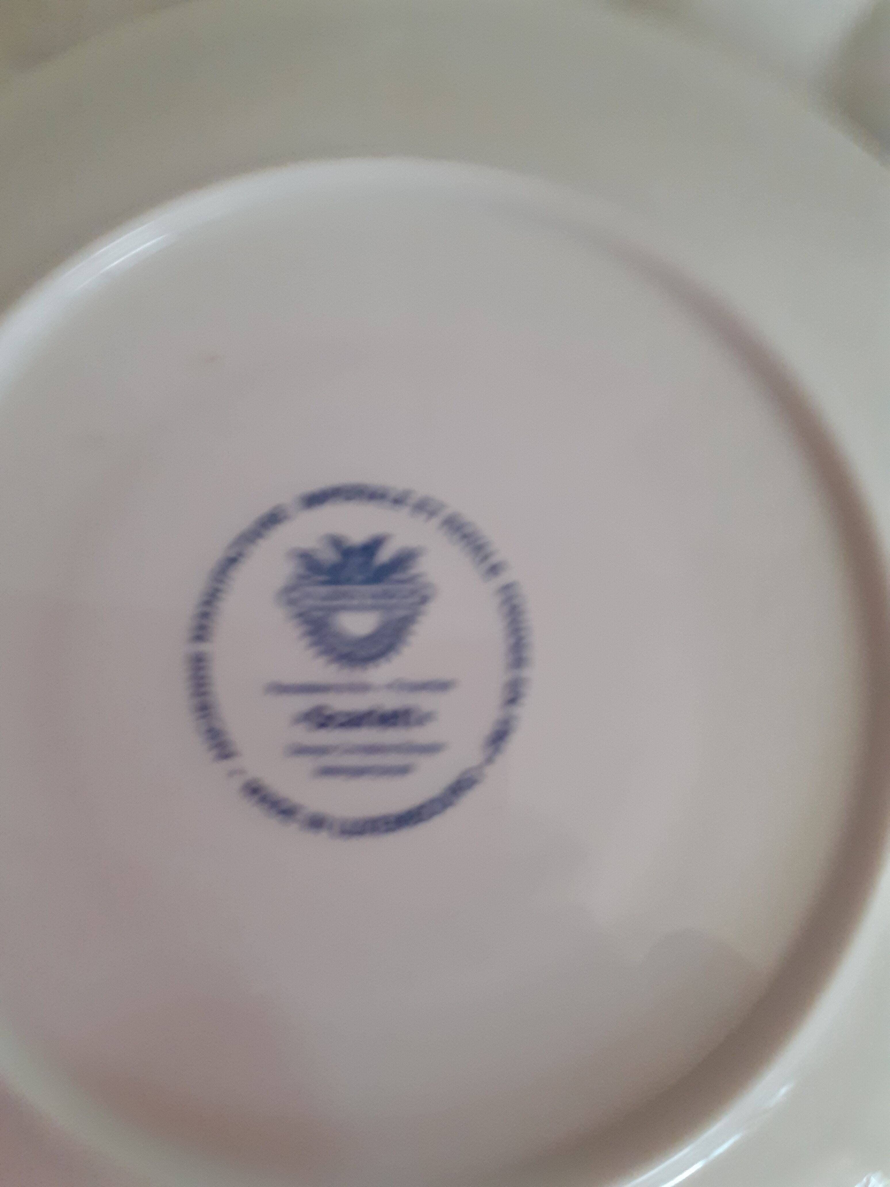Trio of cups Villeroy and Boch: Scarlett from the 1970s