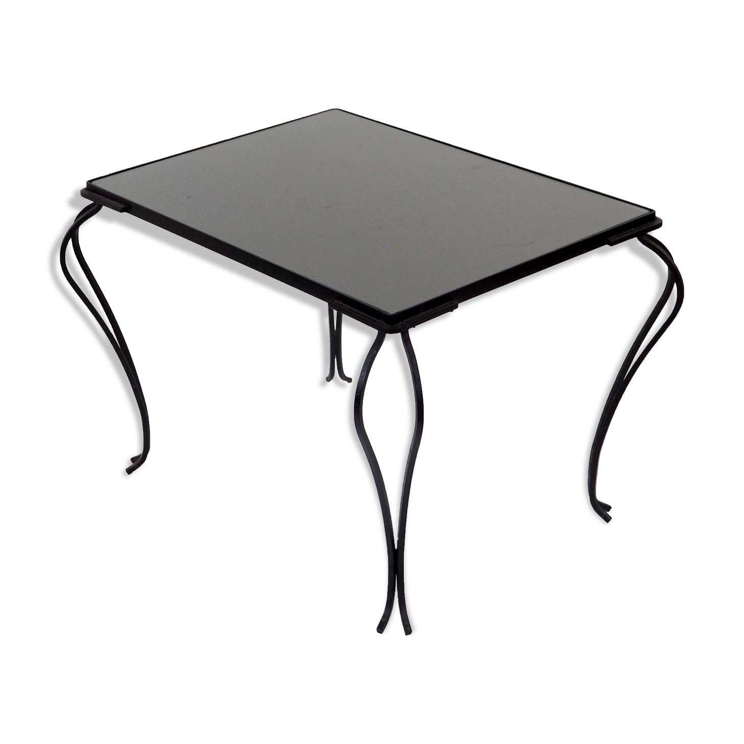 Wrought iron table from the 1950s