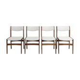 Set of 4 vintage Scandinavian chairs by Erik Buch - 1970