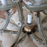 Classic pendants glass chandelier