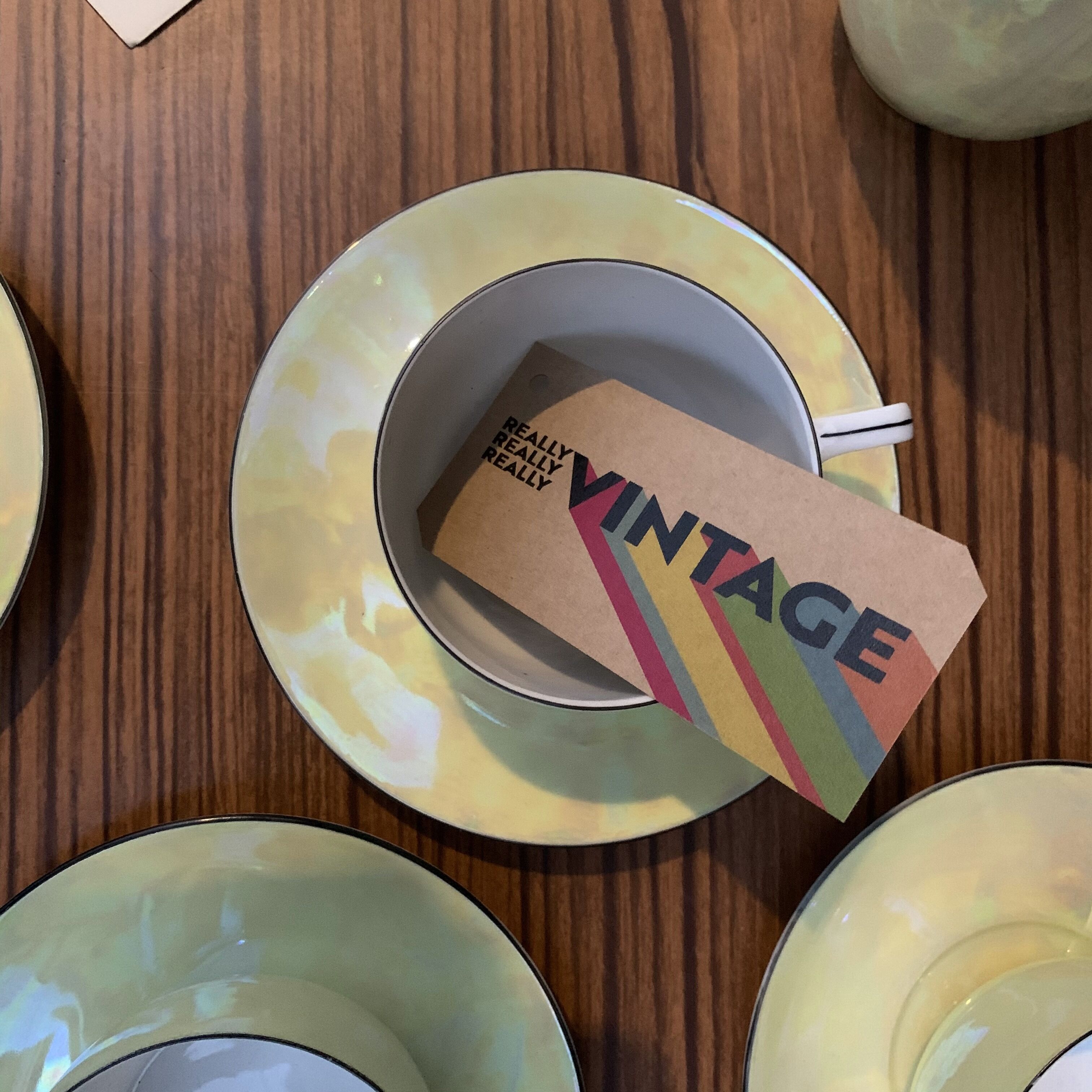 Czechoslovakian tea set