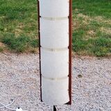 Scandinavian style floor lamp in teak and granite resin from the 70s