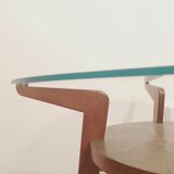 Round Coffee Table by Karel Kozelka and Antonin Kropacek, 1940s