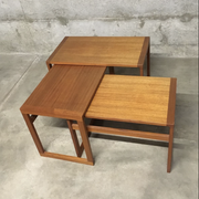 Pull out tables by Kai Kristiansen, 1960s