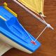Basin sailing boat, D13 model from the French brand Giraud Sauveur.