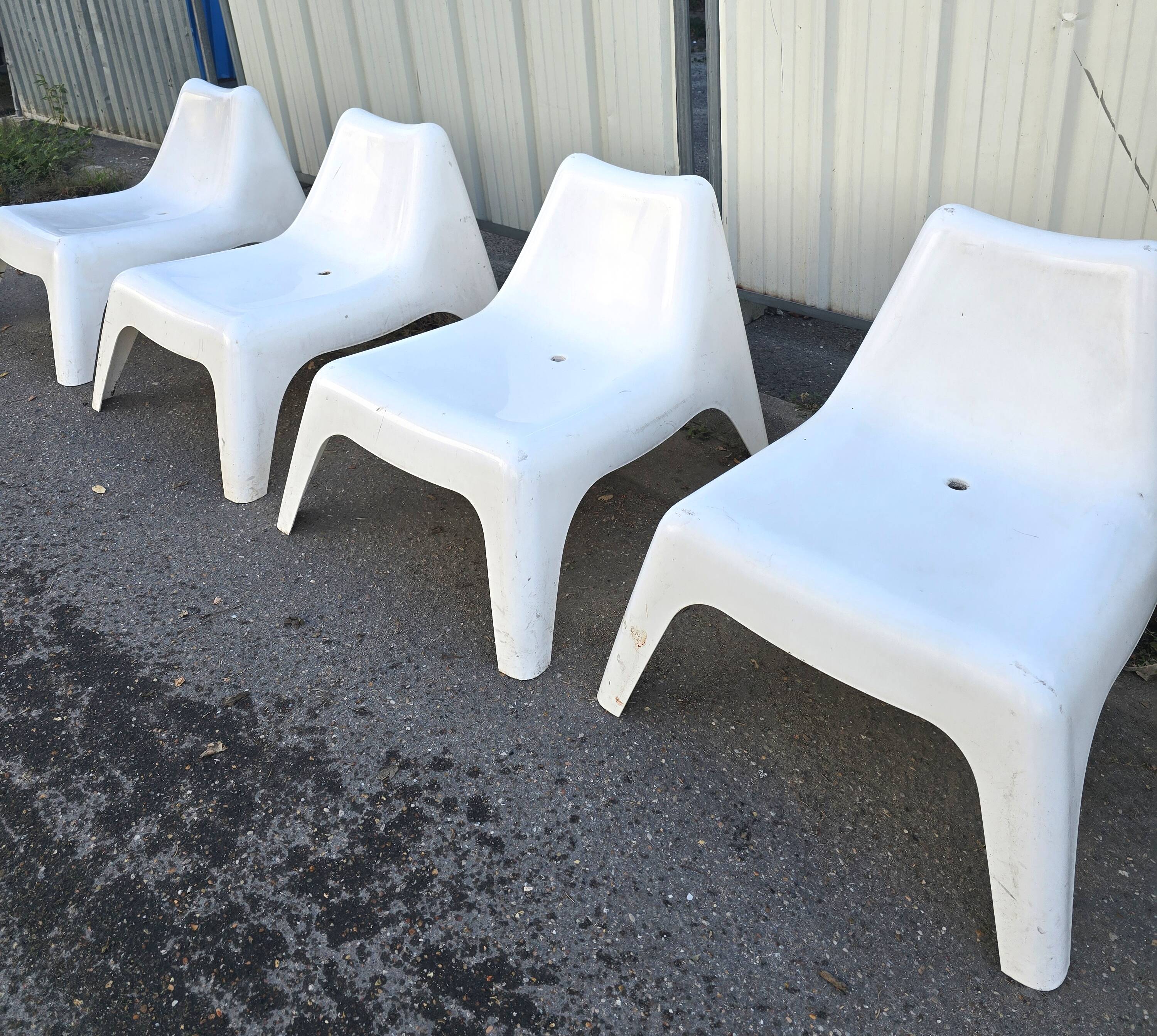 Set of 4 VAGO armchairs, Ikea