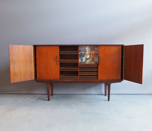 Buffet en teck des années 1930-60