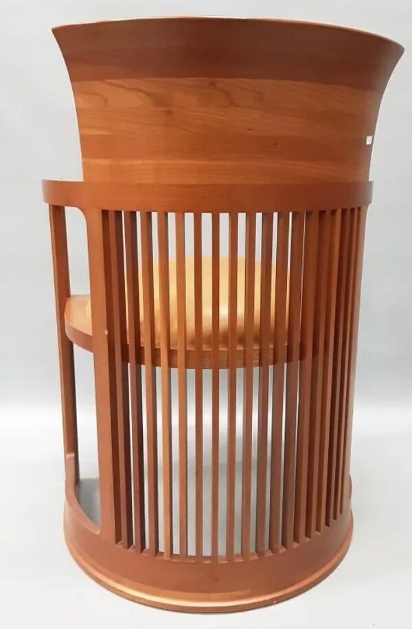 1 Fauteuil de bureau CASSINA en merisier