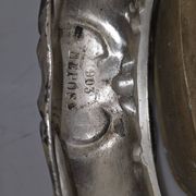 Silver-plated jardinière centrepiece in Louis XV style