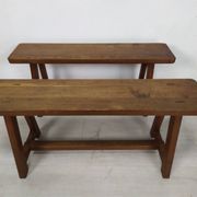 Pair of farm benches
