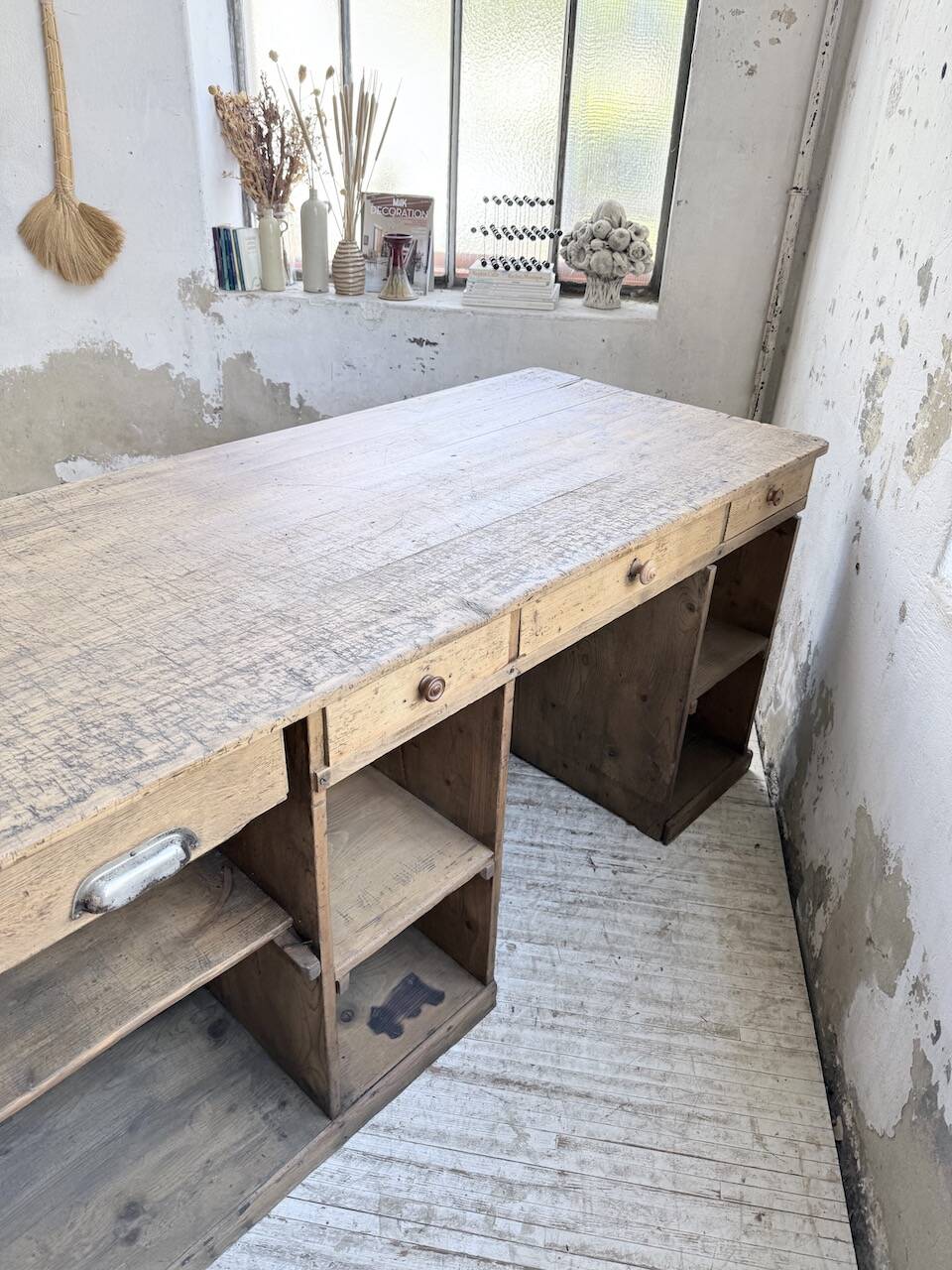 Comptoir de métier pin XXL 3m5 1950