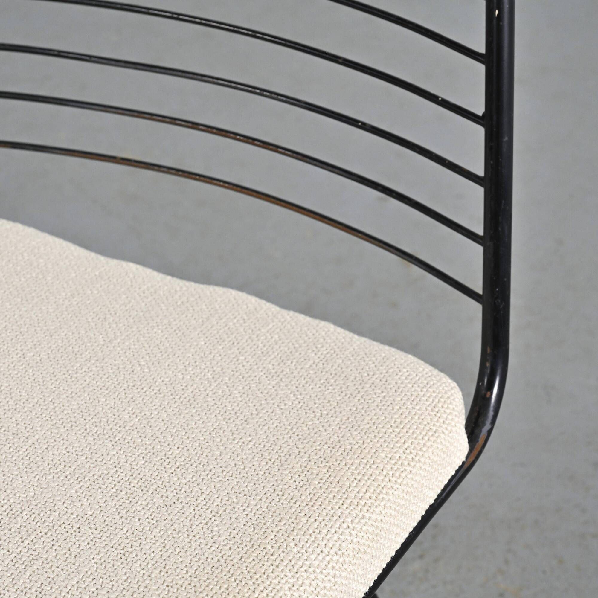 Set of four chairs by Jean-Louis Bonnant, circa 1955