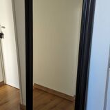 Large wooden mirror